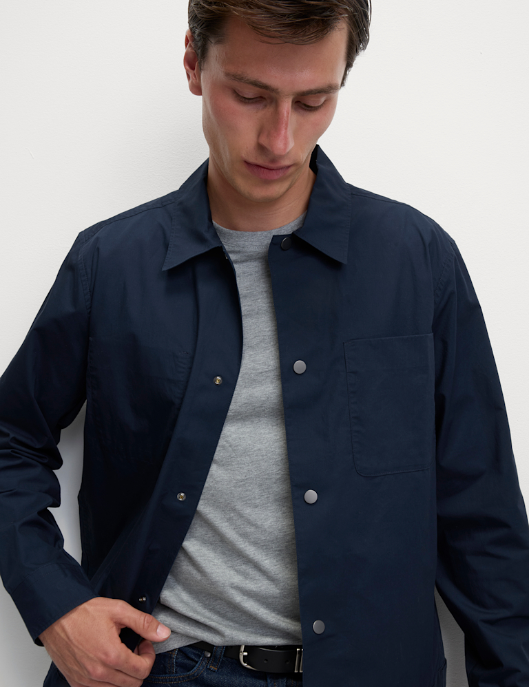 Pure Cotton Overshirt