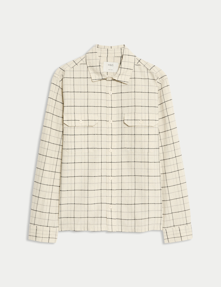 Cotton Rich Checked Shirt