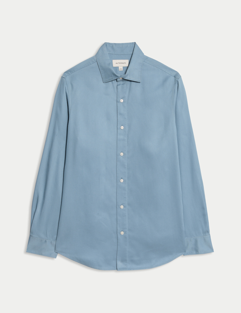 Regular Fit Easy Iron Long Sleeve Shirt