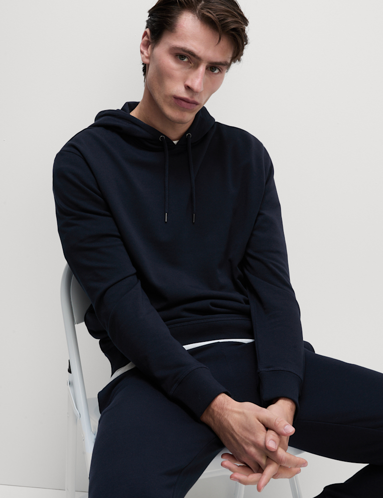 Cotton Rich Lightweight Hoodie