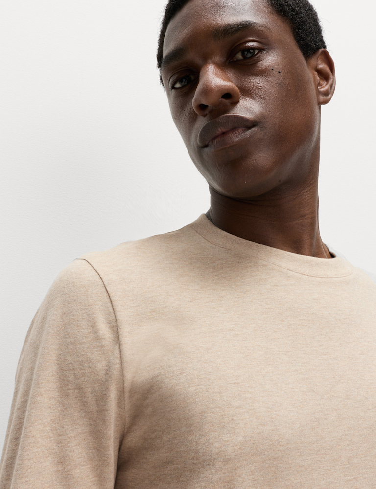 Pure Cotton Soft Touch Long Sleeve T-Shirt