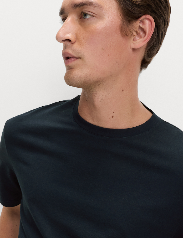 Relaxed Fit Pure Cotton T shirt