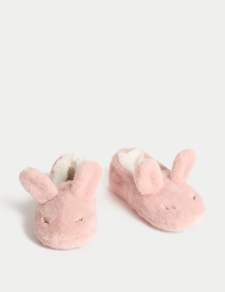 Kids’ Bunny Slippers (4 Small – 2 Large)