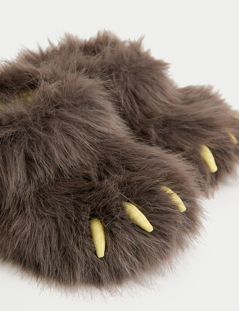Kids’ Monster Claw Slippers (4 Small – 7 Large)