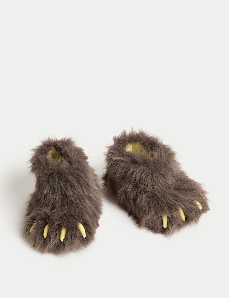 Kids’ Monster Claw Slippers (4 Small – 7 Large)