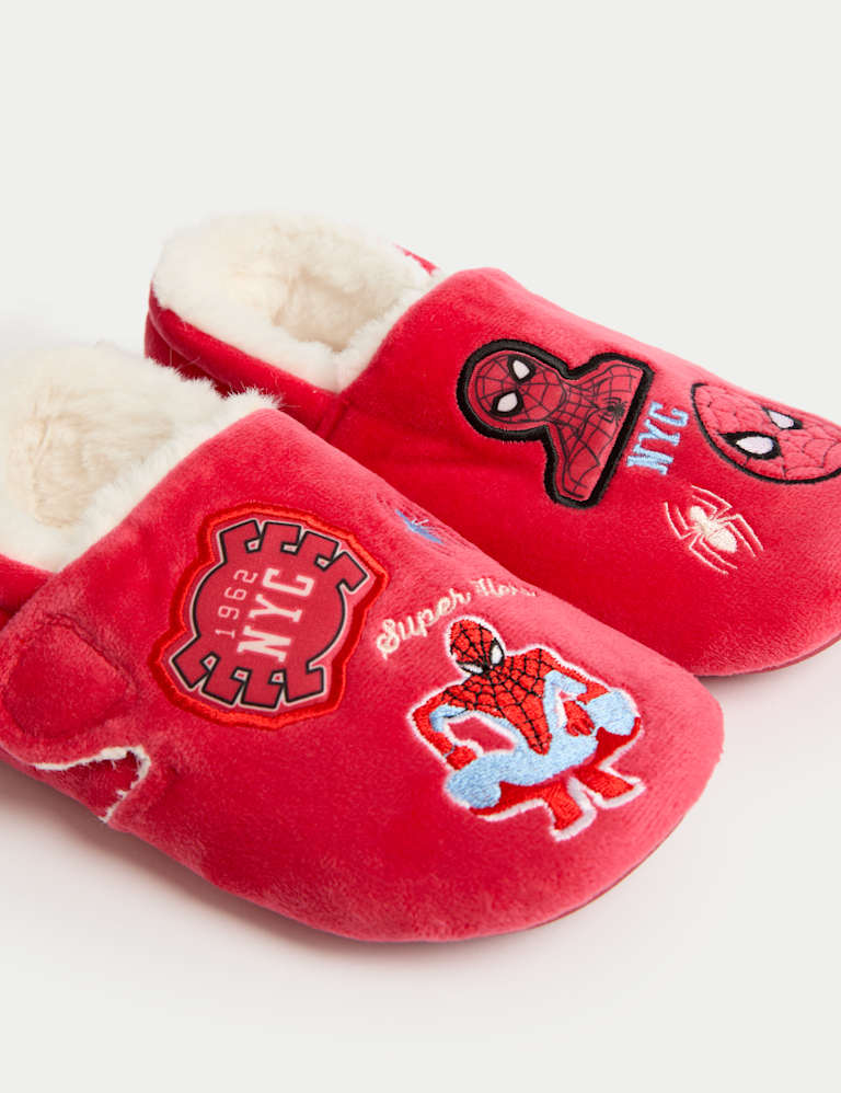 Kids’ Spider-Man™ Riptape Slippers (4 Small – 13 Small)