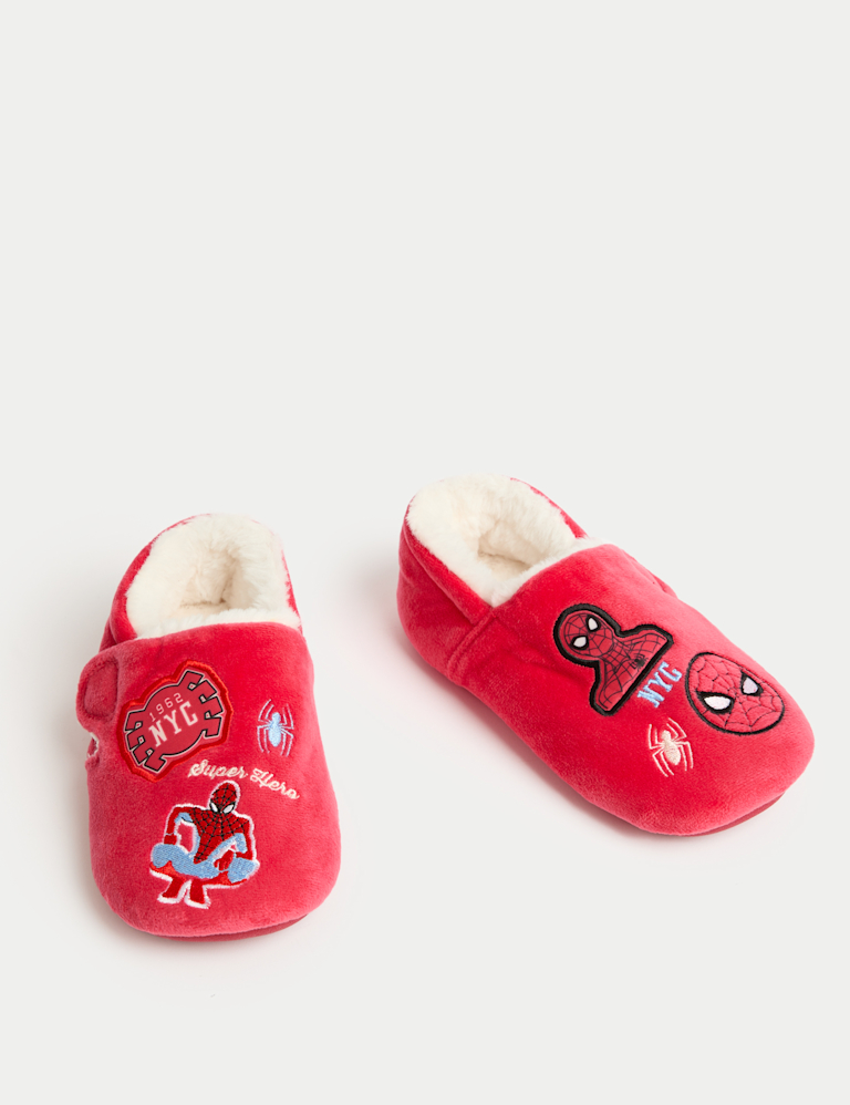 Kids’ Spider-Man™ Riptape Slippers (4 Small – 13 Small)