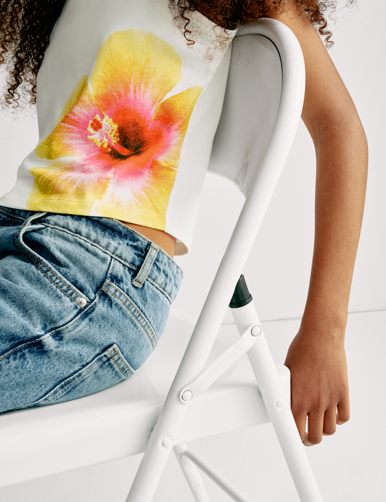 Cotton Rich Floral Vest (2-16 Yrs)