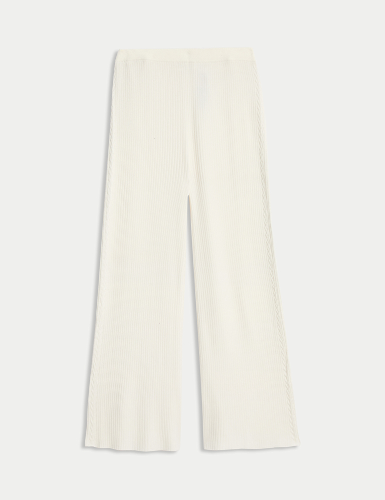 Knitted Flared Trousers (6-16 Yrs)