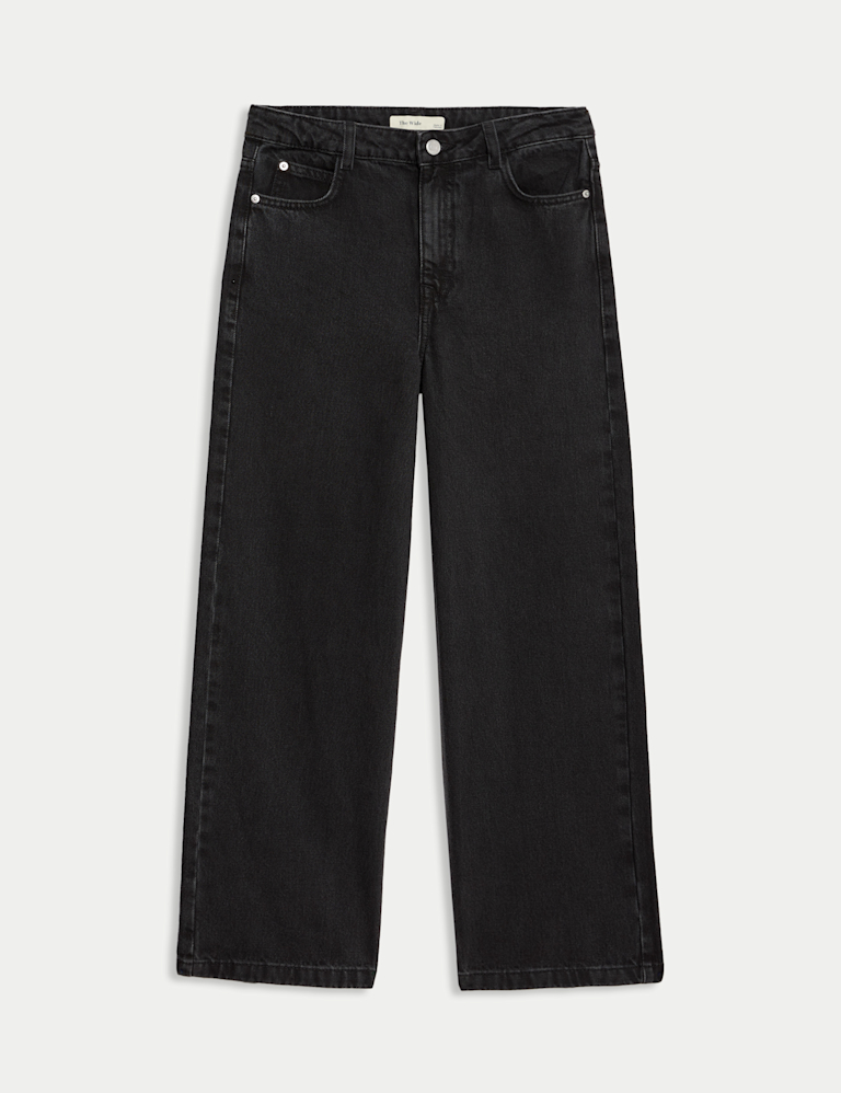 Wide Leg Denim Jeans (6-16 Yrs) Wide Leg Denim Jeans (6-16 Yrs)