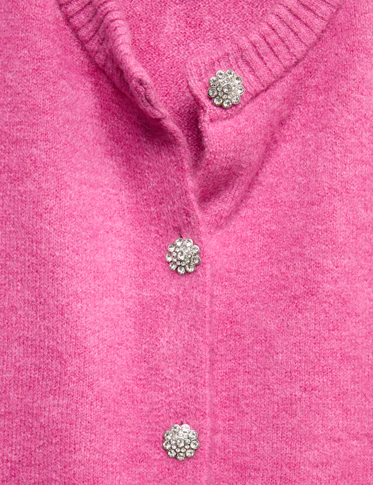 Button Through Knitted Vest (6-16 Yrs)