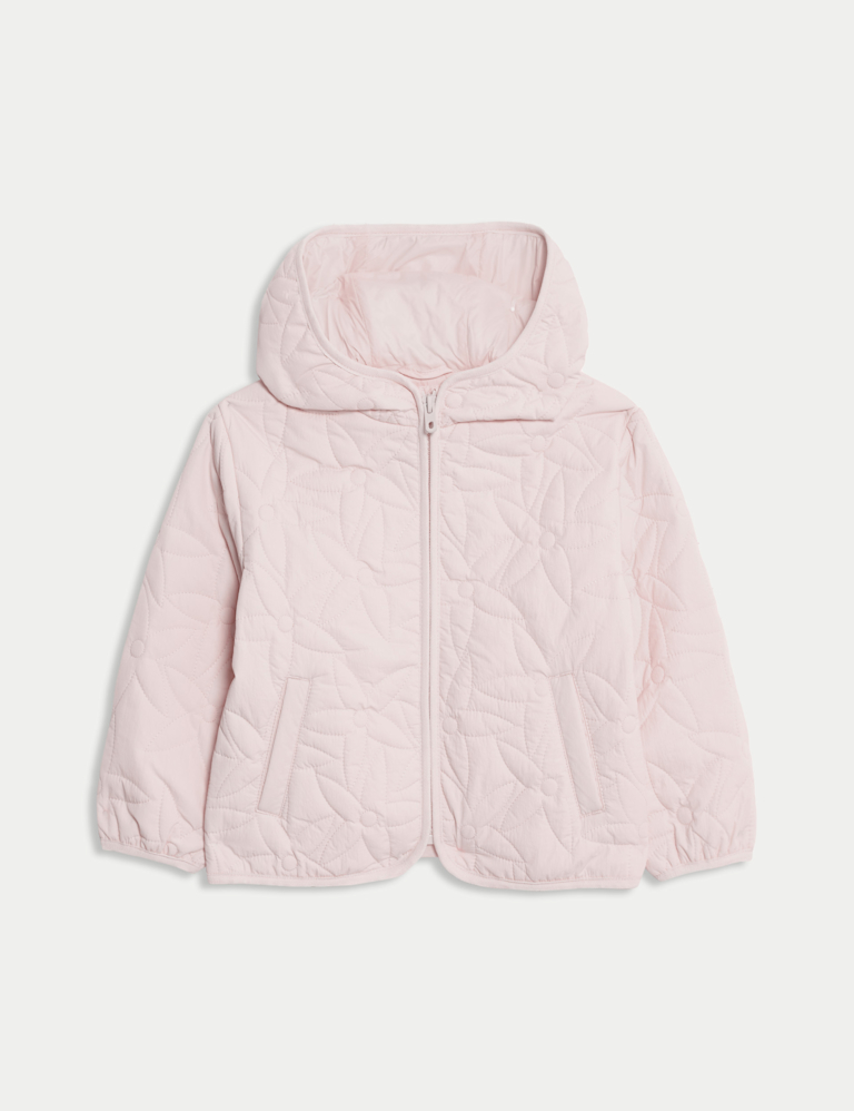 Quilted Hooded Jacket (2-8 Yrs)