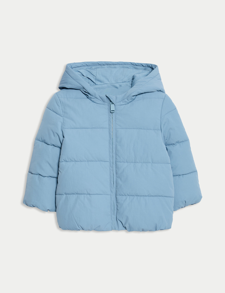 Lightweight Hooded Padded Coat (0 Mths-3 Yrs)