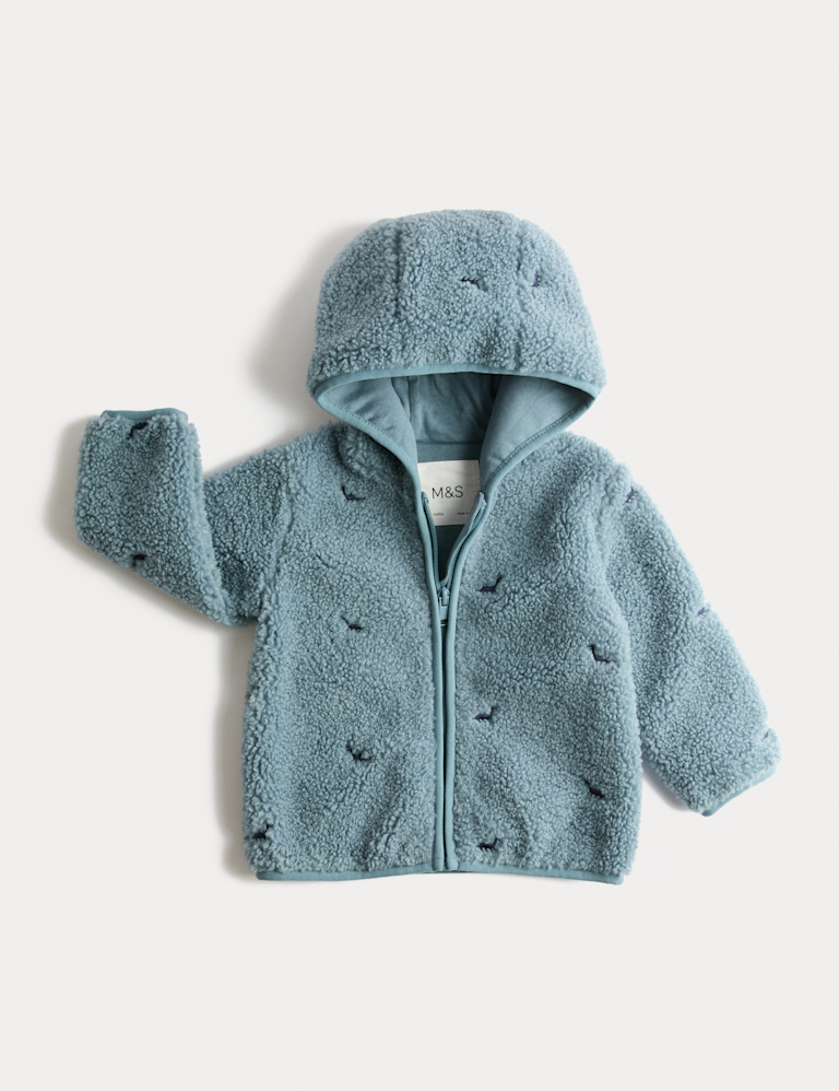 Dino Borg Hooded Jacket (0-3 Yrs)