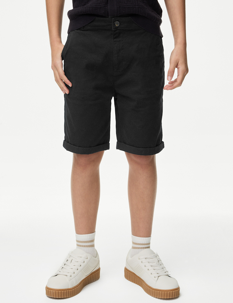 Cotton Rich Chino Shorts (6-16 Yrs)