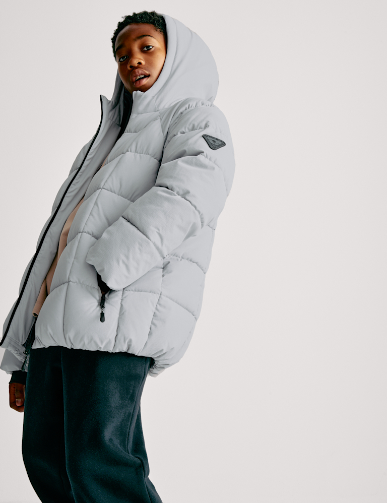 Hooded Padded Coat (6-16 Yrs)