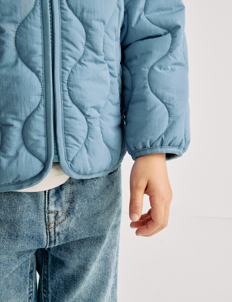 Lightweight Quilted Padded Coat (2-8 Yrs)