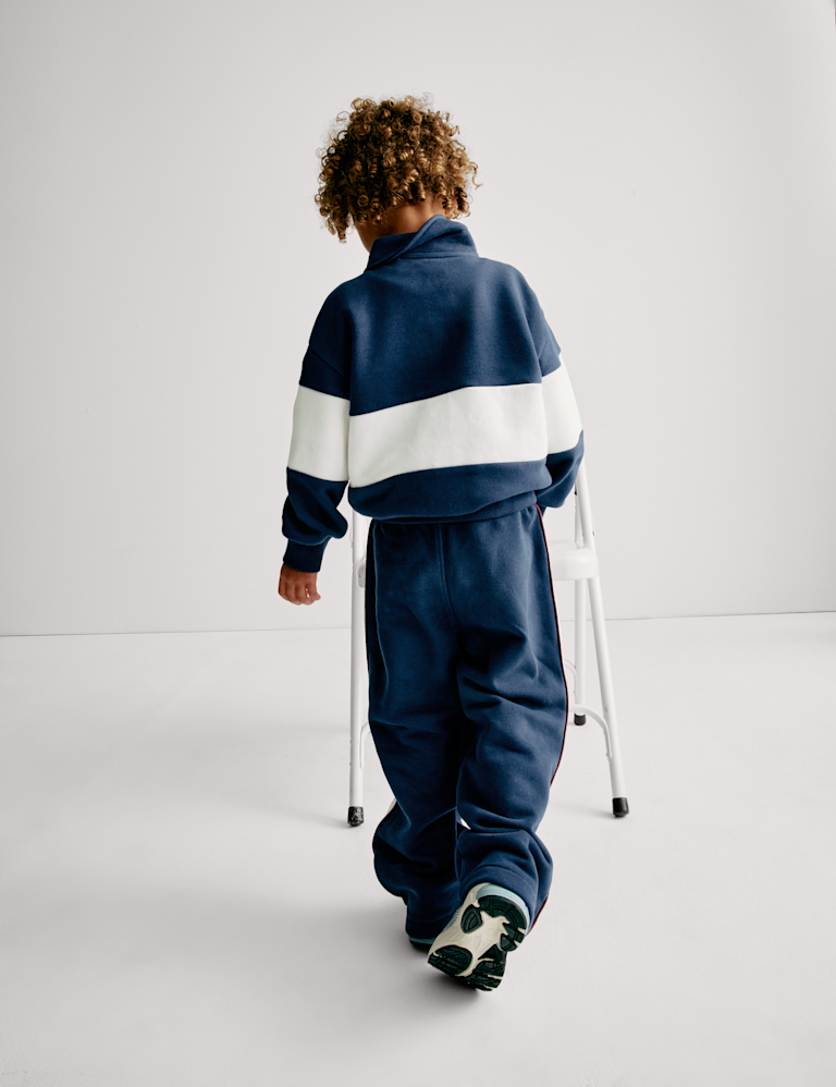 Cotton Rich Straight Leg Joggers (2-8 Yrs)