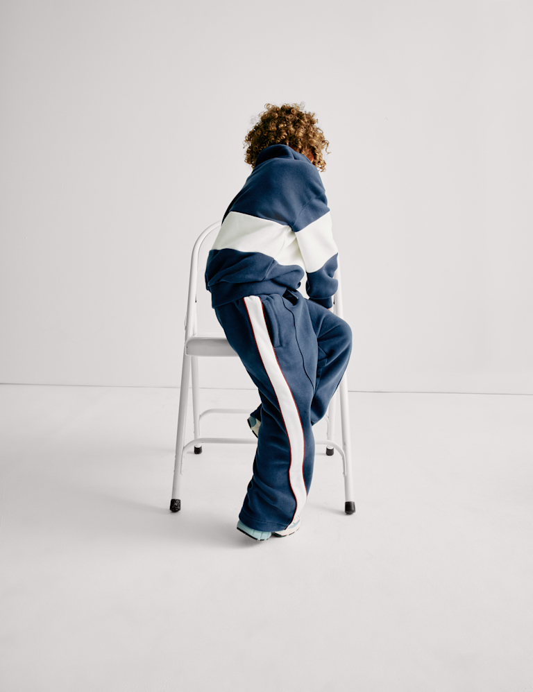 Cotton Rich Straight Leg Joggers (2-8 Yrs)