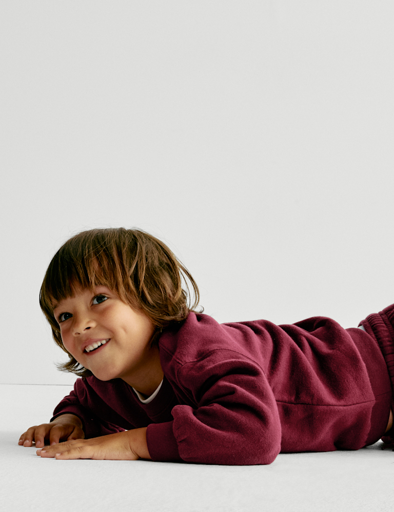 Cotton Rich Graphic Sweatshirt (2-8 Yrs)