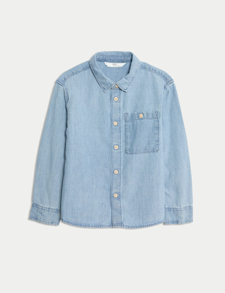 Pure Cotton Shirt (2-8 Yrs)