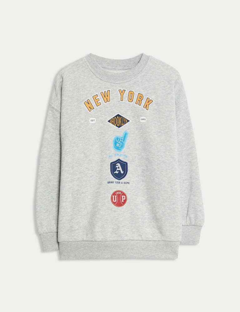 Cotton Rich Sweatshirt (2-8 Yrs)