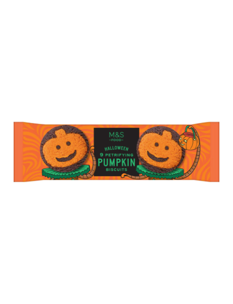 Petrifying Pumpkin Biscuits