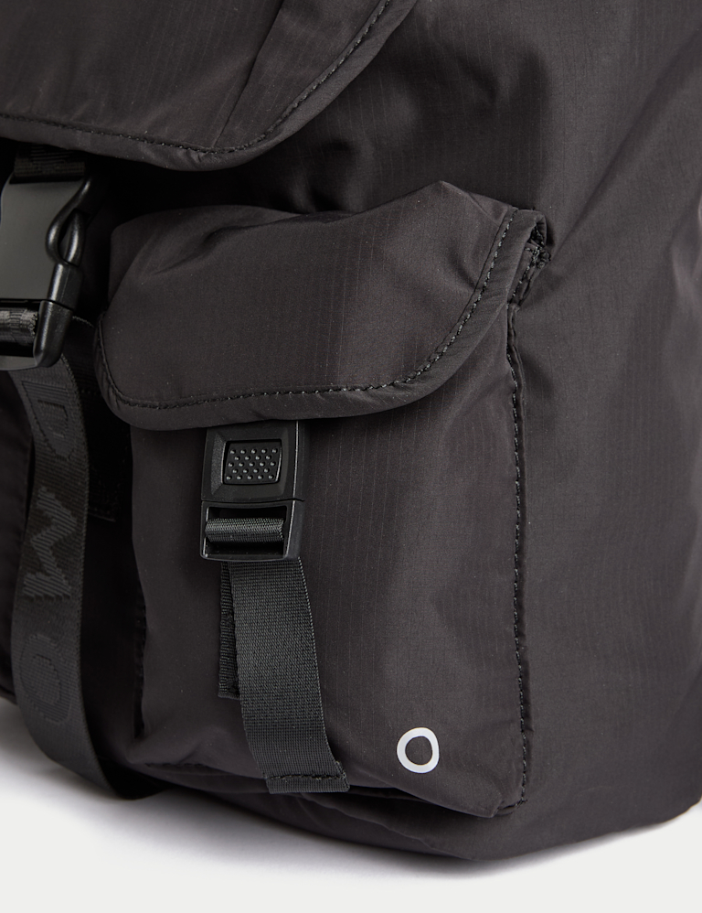 Multi Pocket Drawstring Backpack