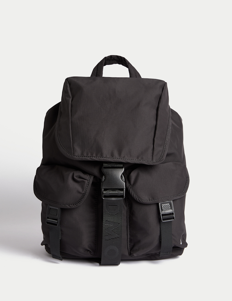 Multi Pocket Drawstring Backpack