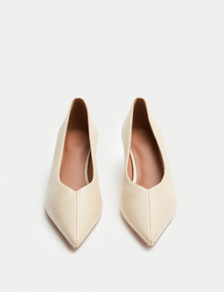 Kitten Heel Court Shoes