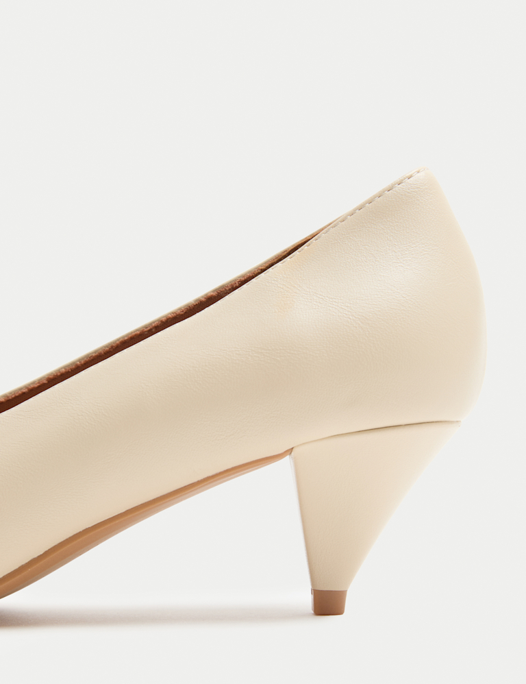 Kitten Heel Court Shoes