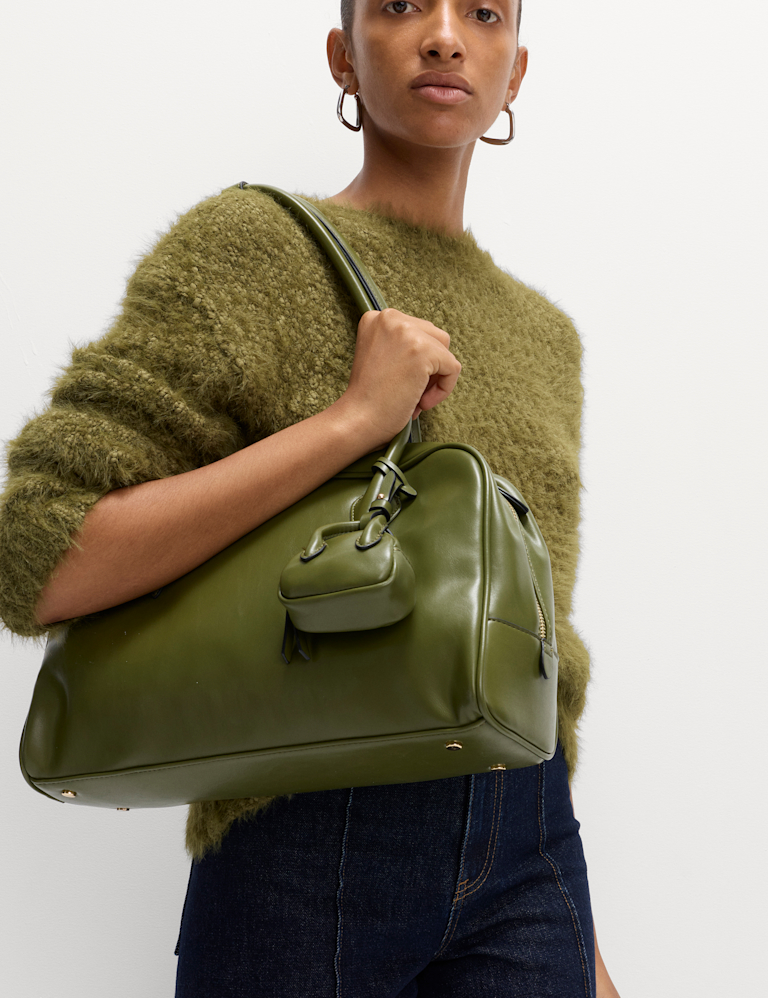 Textured Crew Neck Jumper