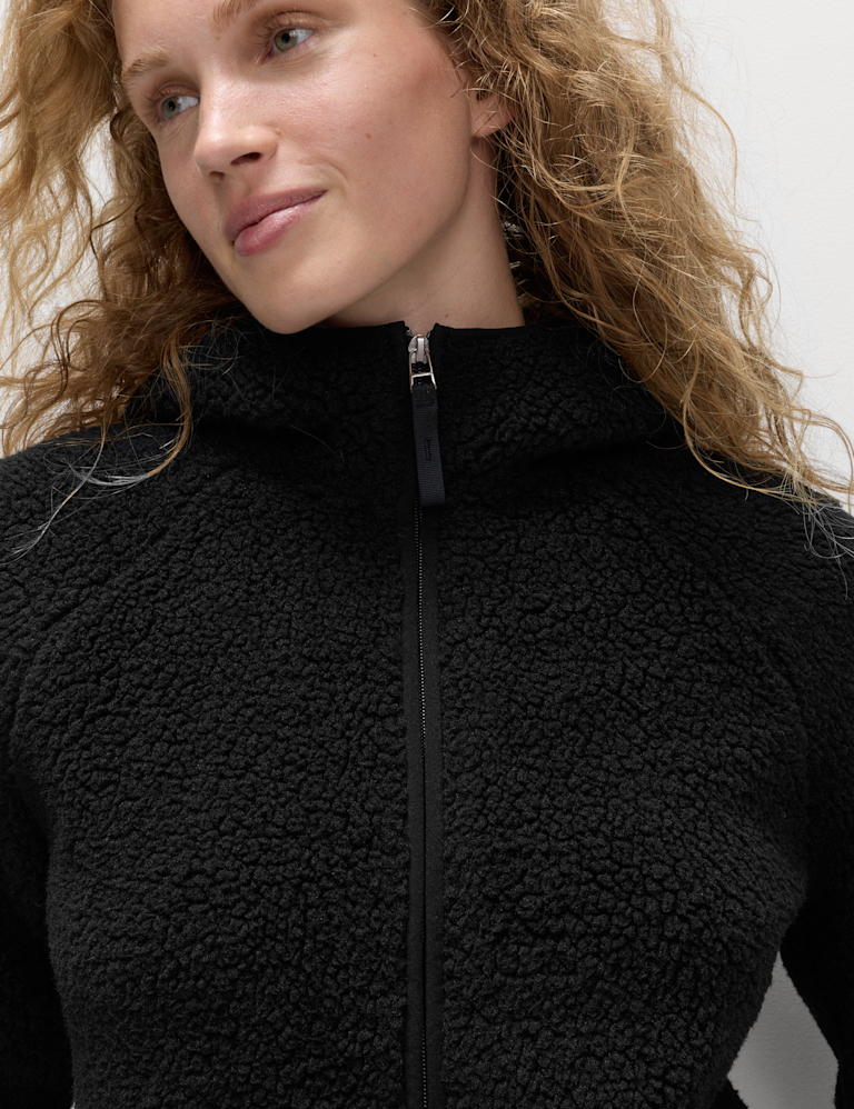 Borg Lightweight Hooded Jacket