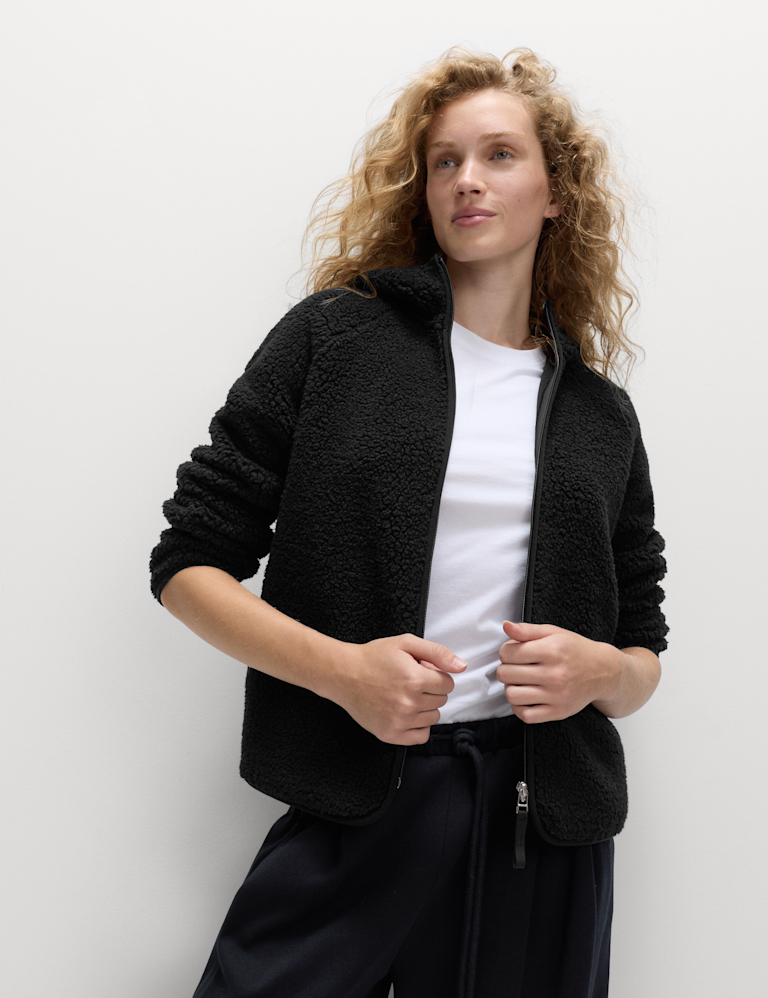 Borg Lightweight Hooded Jacket