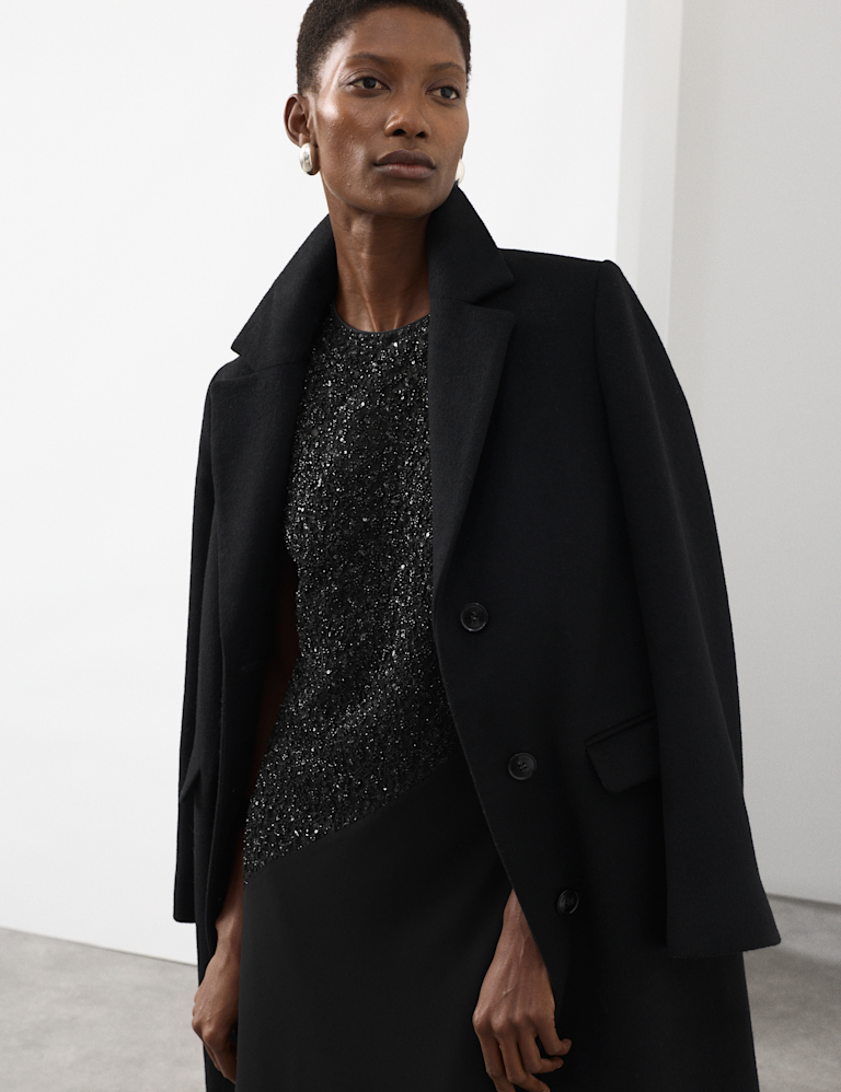 Beaded Midaxi Column Dress