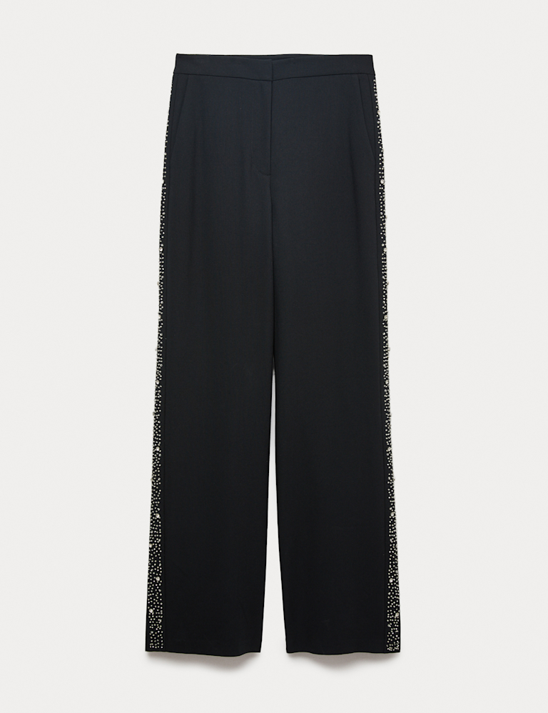 Embellished Side Stripe Trousers