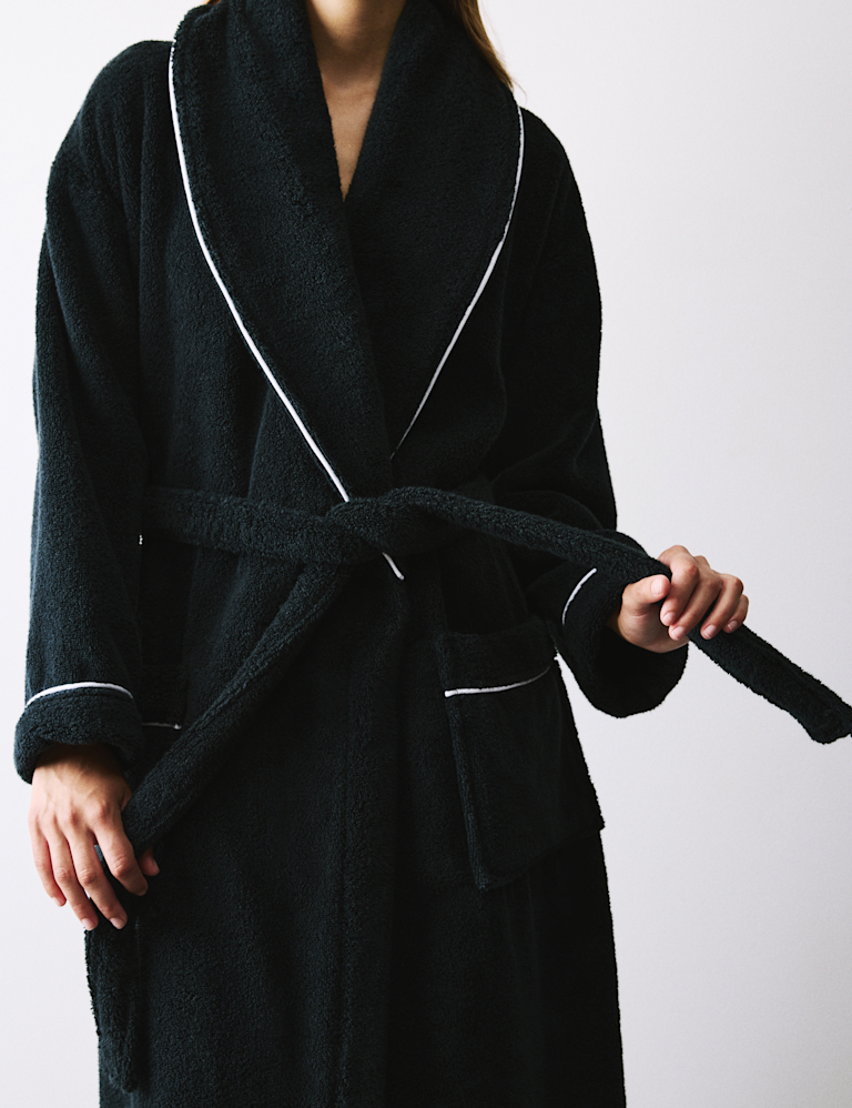 Pure Cotton Towelling Dressing Gown