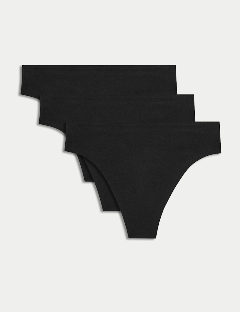 3pk Cool Comfort™ No VPL Thongs