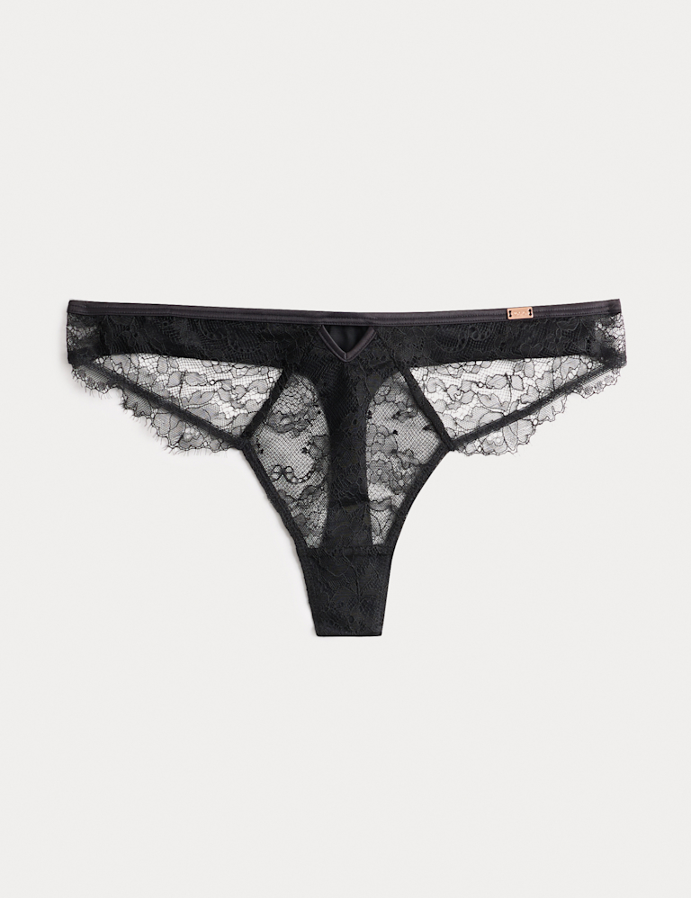 Forget Me Not Lace Thong