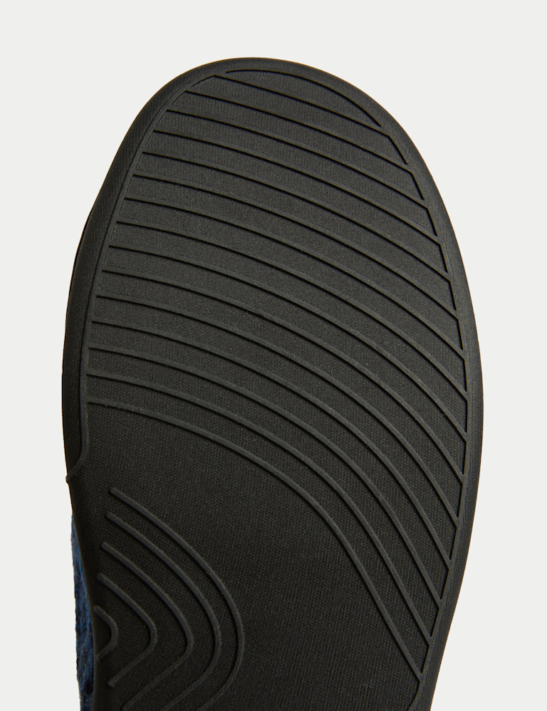 Knitted Slipper Boots with Freshfeet™