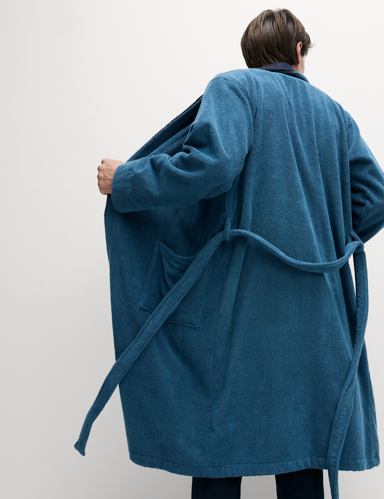 Pure Cotton Towelling Dressing Gown