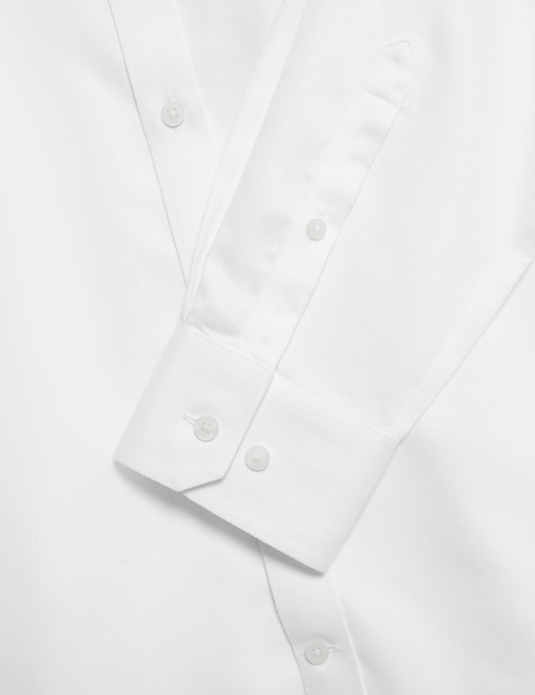 Ultimate Regular Fit Non Iron Cotton Textured Shirt