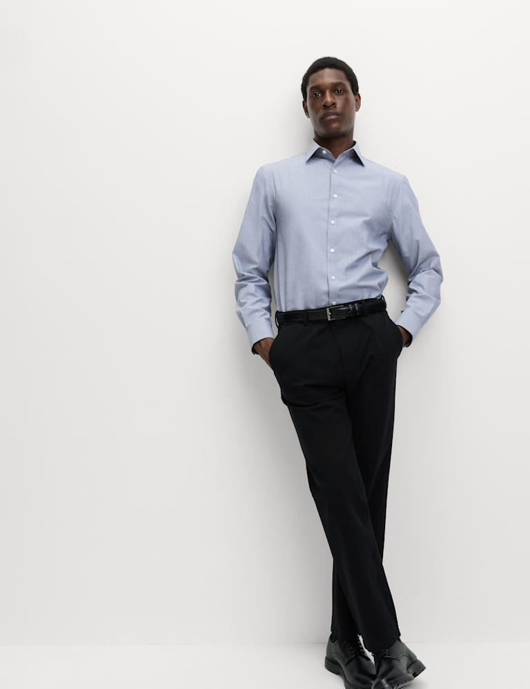 2pk Regular Fit Easy Iron Printed Shirts