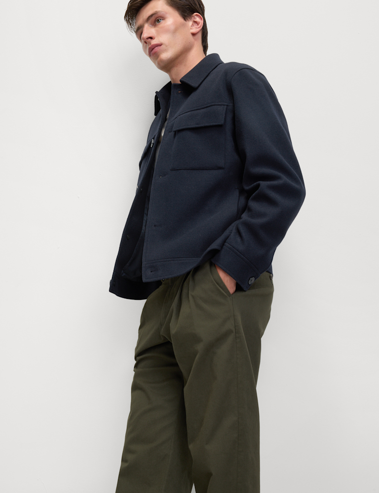 Collared Short Jacket