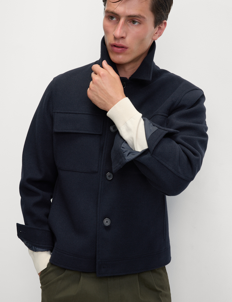 Collared Short Jacket