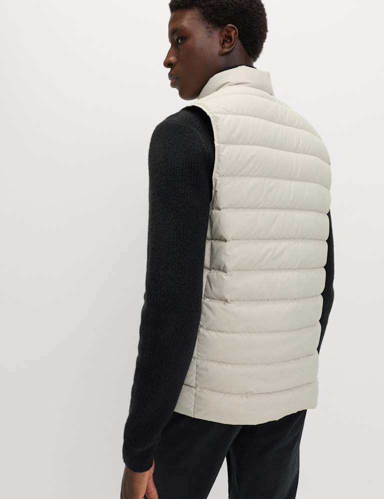 Feather and Down Padded Lightweight Gilet