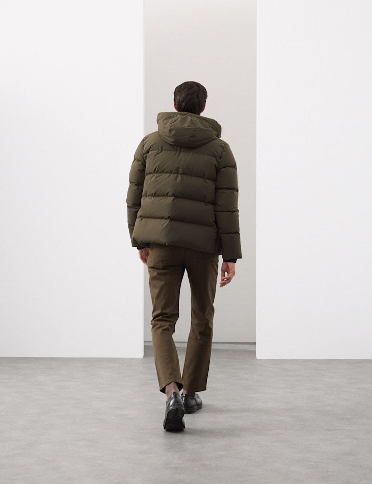 Feather & Down Puffer Jacket with Stormwear™