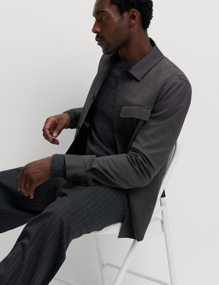 Cotton Rich Overshirt