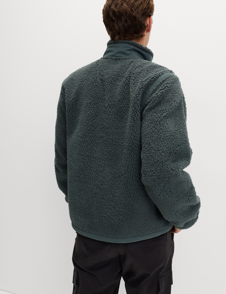 Windproof Zip Up Fleece Jacket