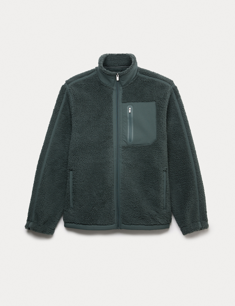 Windproof Zip Up Fleece Jacket